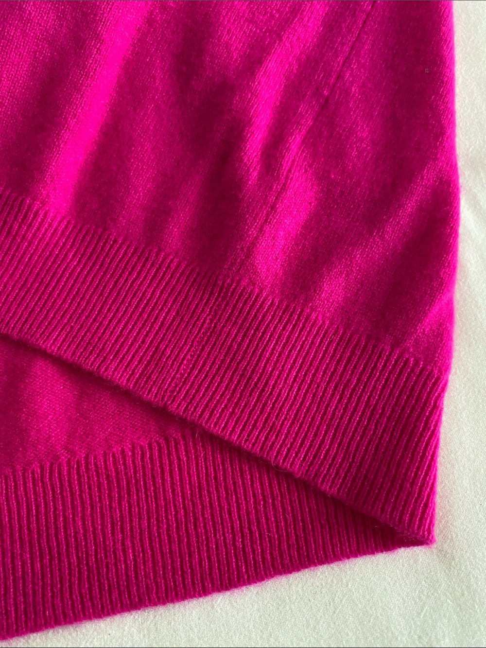 Charter Club Luxury Cashmere 100% cashmere turtleneck bright fuchsia Size Medium - Picture 11 of 14